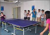 Table tennis room